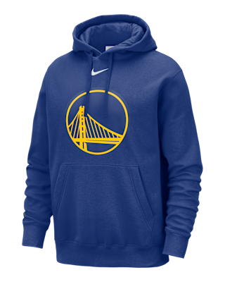 Мужское худи Golden State Warriors Club Nike NBA Pullover Hoodie