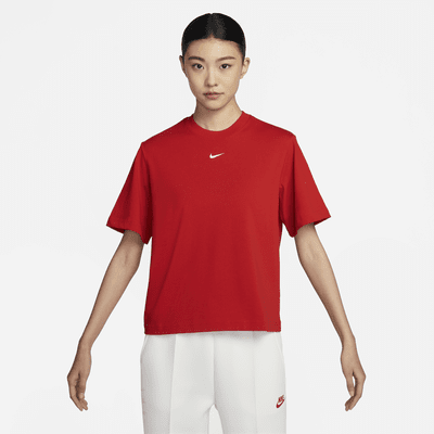 เสื้อยืดผู้หญิงทรงหลวม Nike Sportswear Essential