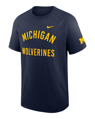 Мужская футболка Michigan Premium Performance Nike Dri-FIT College