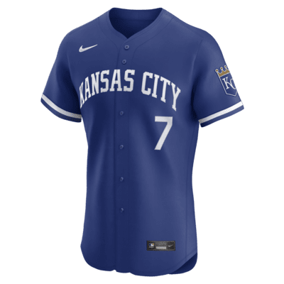 Bobby Witt Jr. Kansas City Royals Men's Nike Dri-FIT ADV MLB Elite Jersey