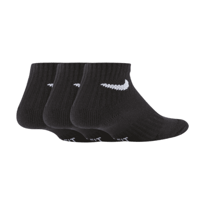 Nike Dri-FIT Little Kids' Ankle Socks (3 Pairs)