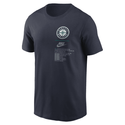 Playera Nike de la MLB para hombre Edgar Martinez Seattle Mariners Legends