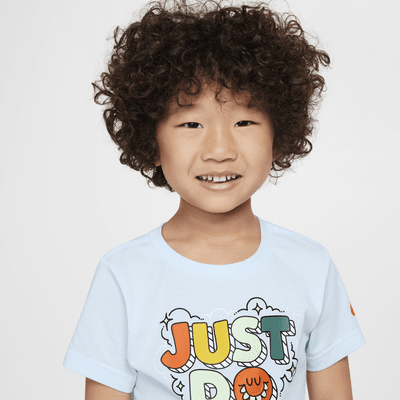 Playera Bubble "Just Do It" infantil Nike