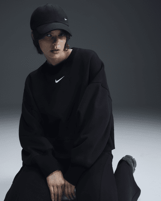 Женский свитшот Nike Sportswear Phoenix Fleece Over-Oversized Crew-Neck