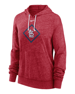 St. Louis Cardinals Nike Authentic Collection Performance Hoodie Men's MLB  New