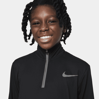 Nike Dri-FIT Poly+ Older Kids' (Boys') 1/4-Zip Training Top. Nike AU