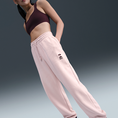 Pants oversized de tiro alto para mujer Nike Sportswear Phoenix Fleece