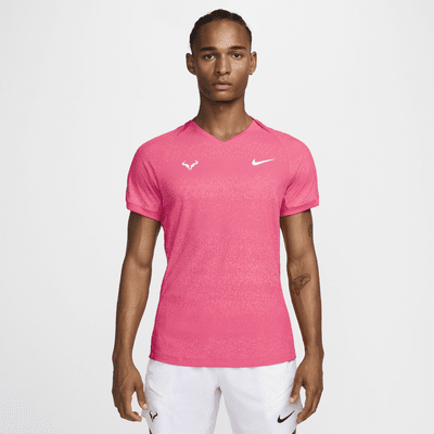 Camisola de ténis de manga curta Nike Dri-FIT ADV Rafa para homem