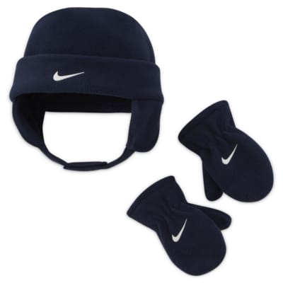 Nike Toddler Fleece Beanie and Mittens Box Set