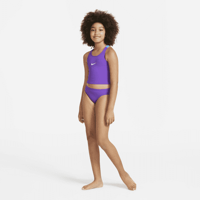 Nike Big Kids' (Girls') Crossback Midkini Set