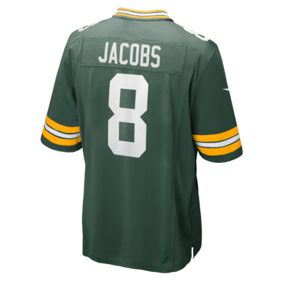 Josh Jacobs Green Bay Packers Men's Nike NFL Game Jersey