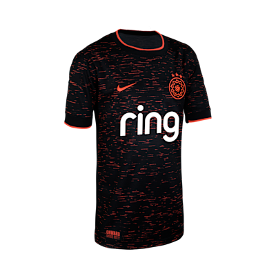 Jersey Nike Dri-FIT de la NWSL Replica Sophia Wilson Portland Thorns FC visitante 2025 Stadium para niños talla grande