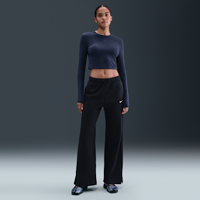 Nike Sportswear Chill Knit Women's Slim Long-Sleeve Cropped Top