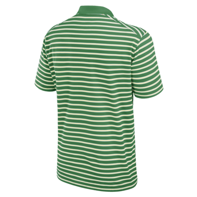 Polo universitario Nike Dri-FIT para hombre Oregon Ducks Primetime Victory Striped