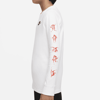 ナイキ スポーツウェア ジュニア (ボーイズ) ロングスリーブ Tシャツ