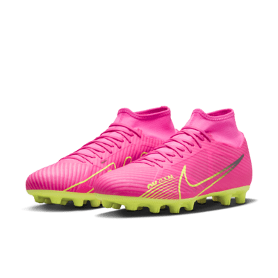 Nike Zoom Mercurial Vapor 15 Elite FG Firm Ground Soccer Cleats - Pink  Blast, Volt & Gridiron - Soccer Master