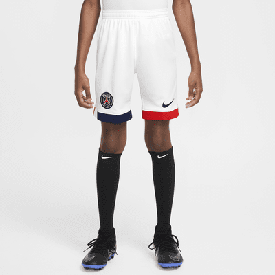 Paris Saint-Germain 2024/25 Stadium Uit Nike replicavoetbalshorts met Dri-FIT voor kids