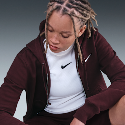 Sweat à capuche et zip Nike Sportswear Phoenix Fleece pour femme