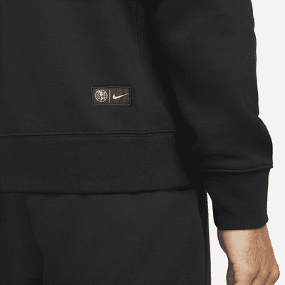 Sudadera con gorro sin cierre de tejido Fleece para hombre Club América