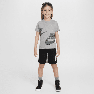 Nike Sportswear Club Little Kids' French Terry Shorts Set. Nike.com