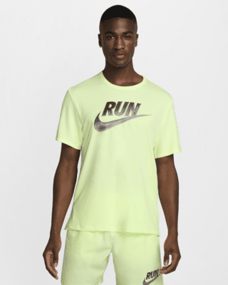 Мужские шорты Nike Miler Run Energy Dri-FIT Short-Sleeve Top для бега