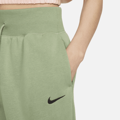 Pants de entrenamiento oversized de tiro alto para mujer Nike Sportswear Phoenix Fleece