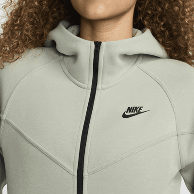 Sudadera con gorro de cierre completo para mujer Nike Sportswear Tech Fleece Windrunner