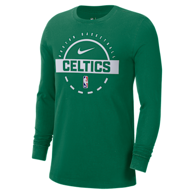Boston Celtics Men's Nike NBA Practice Long-Sleeve T-Shirt