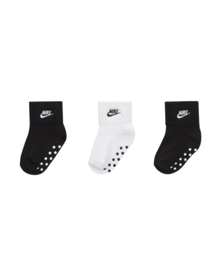 Детские носки Nike Core Futura Ankle Socks (3-Pack) Baby (12-24M) Socks