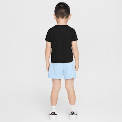 Conjunto de shorts de 2 piezas de French Terry infantil Nike Sportswear "Outside the Lines"