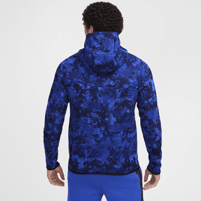 Sudadera con gorro de tejido Fleece de cierre completo para hombre Nike Tech Windrunner