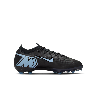 Tacos de fútbol para terreno firme de corte low para niños de preescolar y grandes Nike Jr. Mercurial Vapor 16 Pro