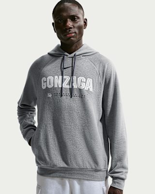 Мужское худи Gonzaga Bulldogs Nike NCAA Basketball Coaches' Pullover Hoodie для баскетбола