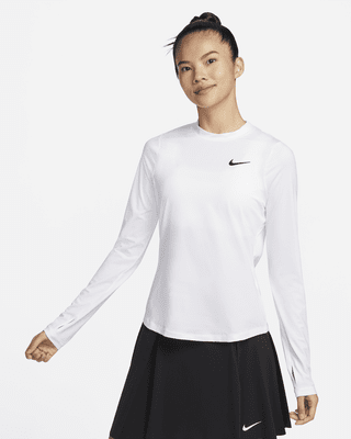 Nike victory long shop sleeve v neck ladies