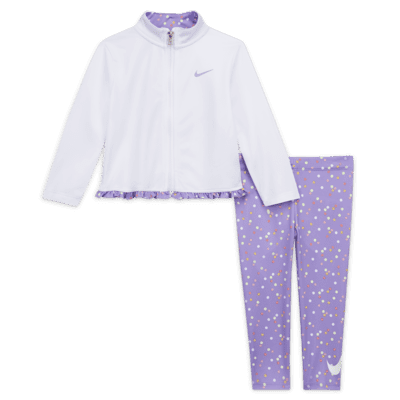 Conjunto de leggings y chamarra para bebé Nike (12-24M). Nike.com