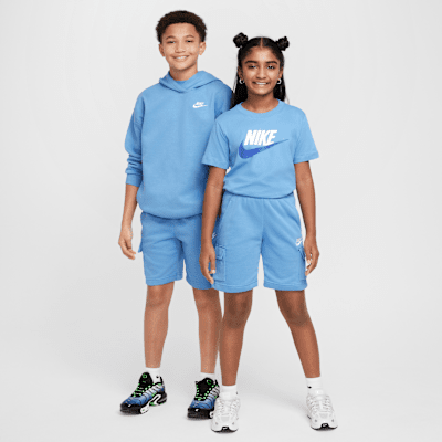 Nike Sportswear Club Big Kids' French Terry Cargo Shorts