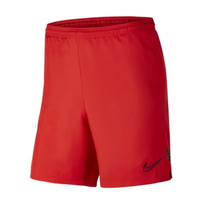 nike men's woven shorts red