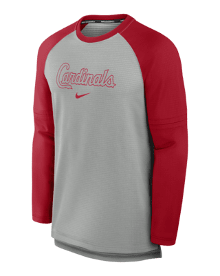 Мужская футболка St. Louis Cardinals Authentic Collection Game Time Nike Breathe MLB Long-Sleeve