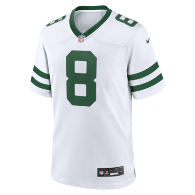 Jersey de fútbol americano Nike de la NFL Game para hombre Aaron Rodgers New York Jets