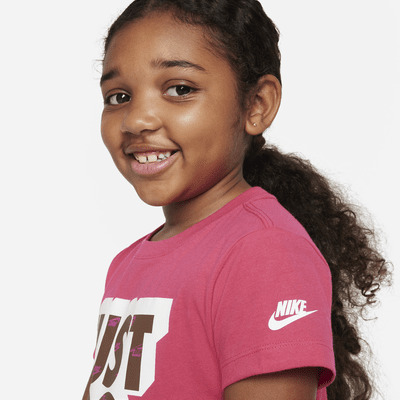 Nike Relaxed Tee and Scrunchie Set Little Kids 2-Piece Set