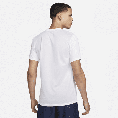 Camiseta de fútbol estampada de manga corta para hombre Nike Dri-FIT ...