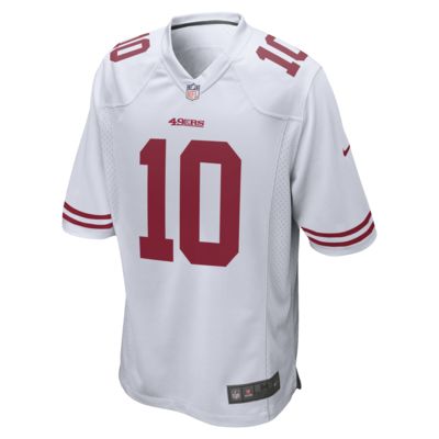 san francisco 49ers all white jersey