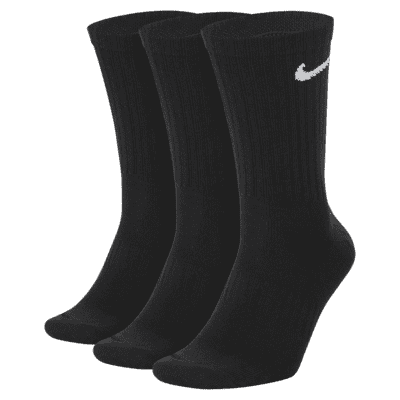 met tijd Tolk Vleugels Nike Everyday Lightweight Training Crew Socks (3 Pairs). Nike ID