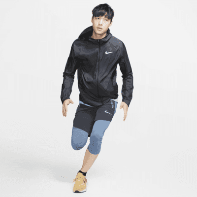 Nike Essential Chamarra de correr con gorro para hombre