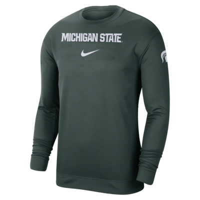 Nike College Dri-FIT Spotlight (Michigan State) Men's Long-Sleeve Top ...