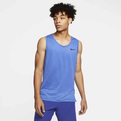 white nike compression tank top
