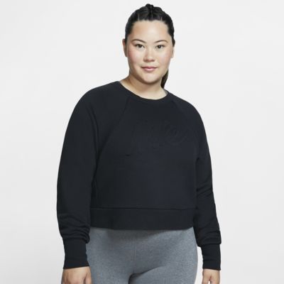 nike dry studio crew sweatshirt ladies