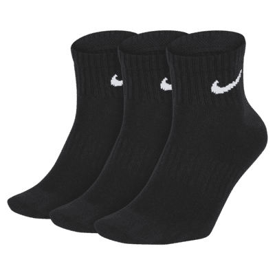 Nike Everyday Lightweight Calcetines de entrenamiento hasta el tobillo (3 pares)