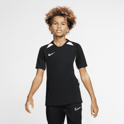 nike black soccer jersey