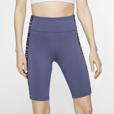 nike air allover logo print bike short